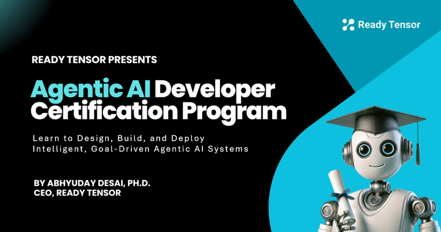 Agentic AI Developer Certification Hero Image